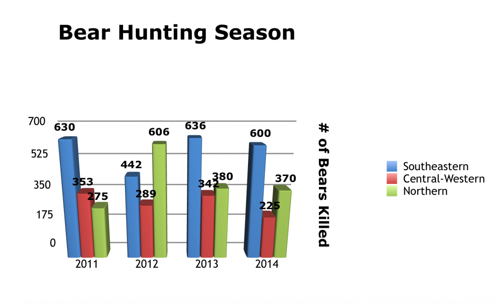 New early bear hunting season may have led to record kill numbers